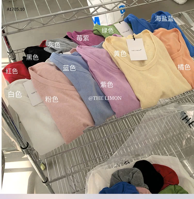 ÁO THUN CỘC TAY CHO NỮ THE.LEMON-sỉ 157k 