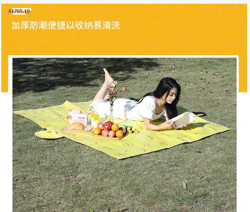 THẢM DÃ NGOẠI/  PICNIC GẤP GỌN CHỐNG THẤM NƯỚC-sỉ 55k