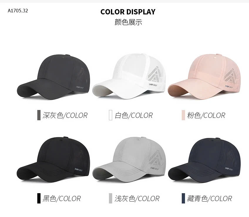 MŨ LƯỠI TRAI LƯỚI THÔNG HƠI-sỉ 49k