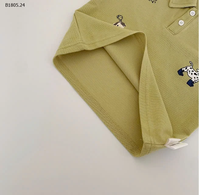 Áo thun POLO  mùa hè cho bé CUTE -Sỉ 123k
