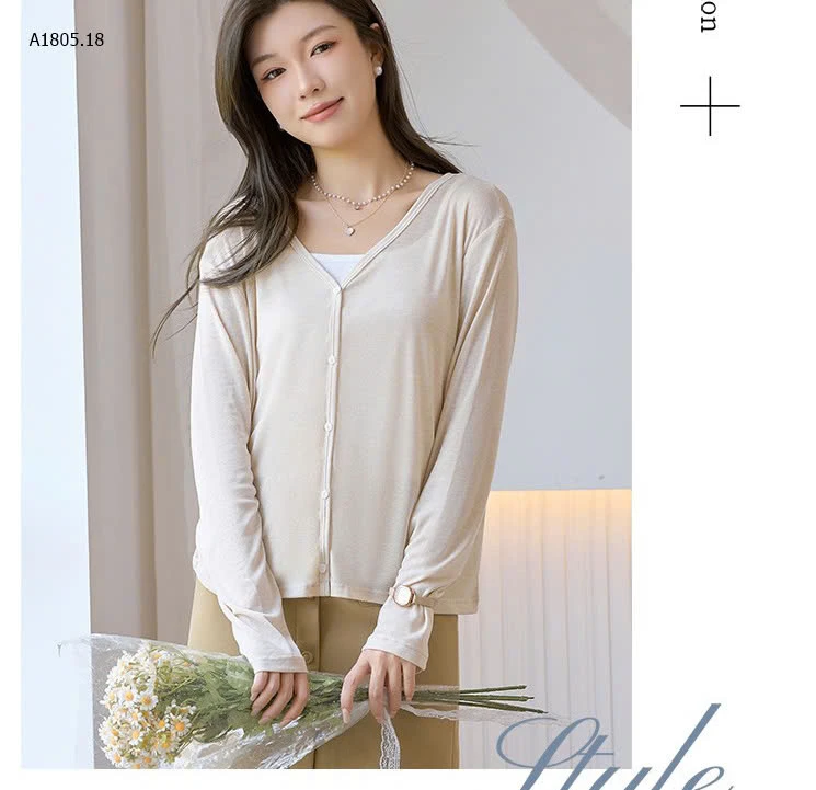 CARDIGAN LEN MỎNG MẶC ĐIỀU HÒA- sỉ 95k