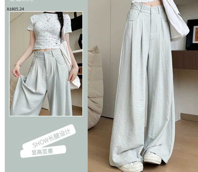 QUẦN SUÔNG TENCEL CẠP CÚC - sỉ 148k