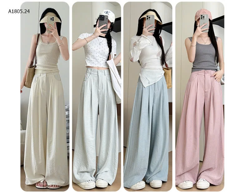 QUẦN SUÔNG TENCEL CẠP CÚC - sỉ 148k