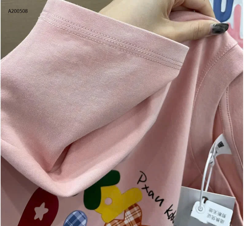  ÁO PHÔNG IN CHỮ CHO NỮ - sỉ 86k