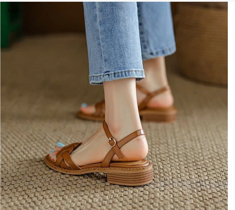 SANDAL ĐẾ THẤP QUAI TẾT-Sỉ 165k