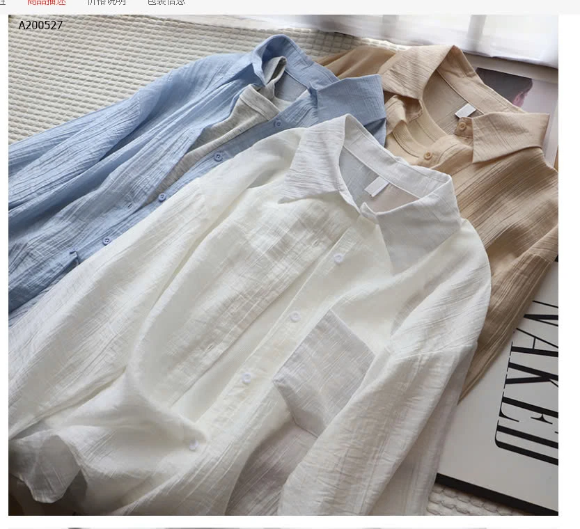 ÁO SƠ MI NỮ HÀN QUỐC - sỉ 129k