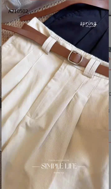 QUẦN SHORT CẠP CAO  - sỉ 158k