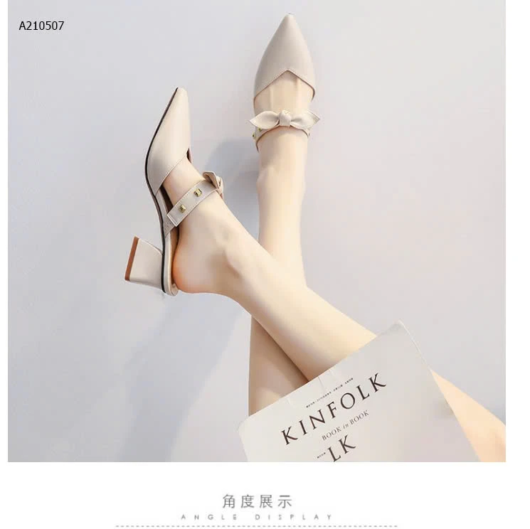 SANDAL CAO GÓT MŨI NHỌN - sỉ 133k