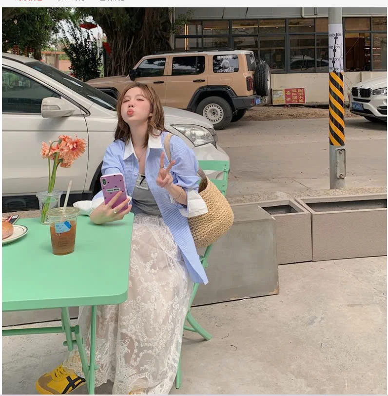 ÁO SƠ MI KẺ SỌC NỮ  - sỉ 165k