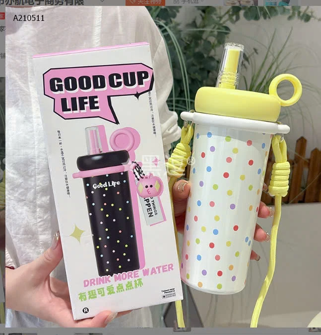 CỐC GIỮ NHIỆT HOẠ TIẾT DỄ THƯƠNG - sỉ 120k