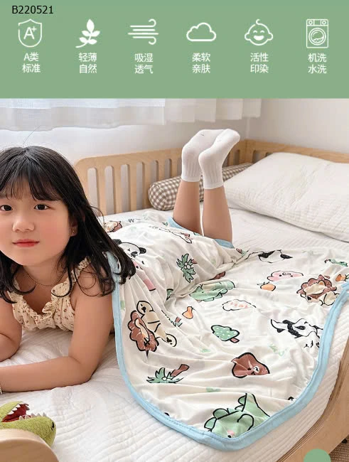 CHĂN HÈ CHO BÉ YÊU -Sỉ 131k/c ( 120*150) 