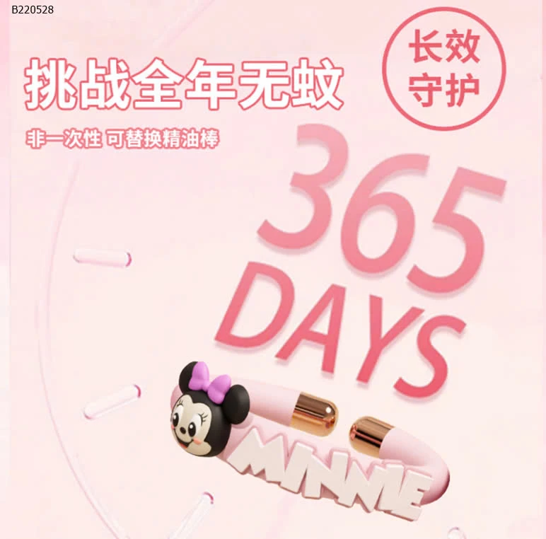 VÒNG TAY CHỐNG MUỖI DỄ THƯƠNG - sỉ 74k