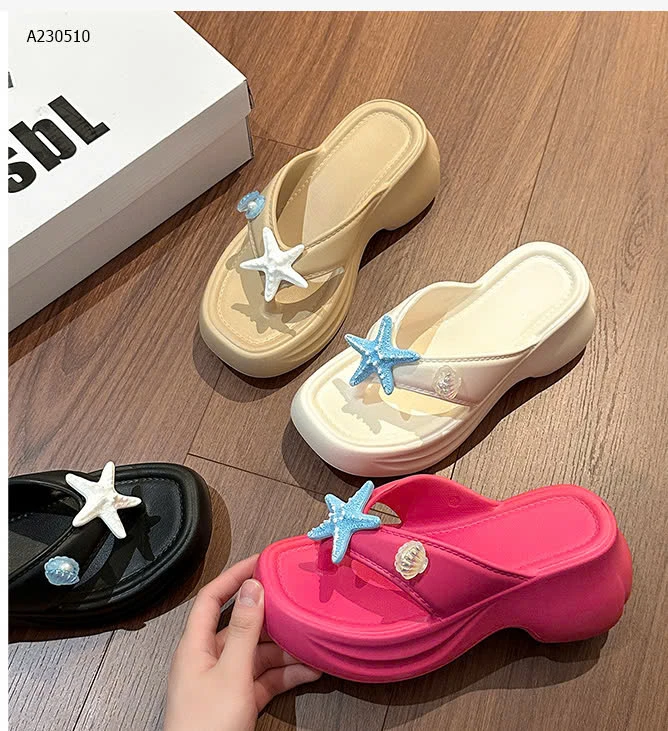 DÉP XỎ NGÓN ĐẾ CAO CHO NỮ - sỉ 125k