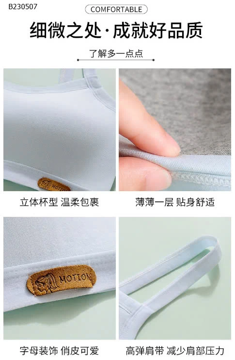 ÁO NGỰC CHO BÉ GÁI LỚN  -Sỉ 45k/1 chiếc