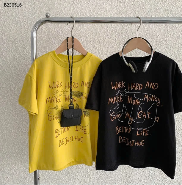 ÁO THUN DÁNG RỘNG CHO BÉ AOAOKIDS-Sỉ 129k