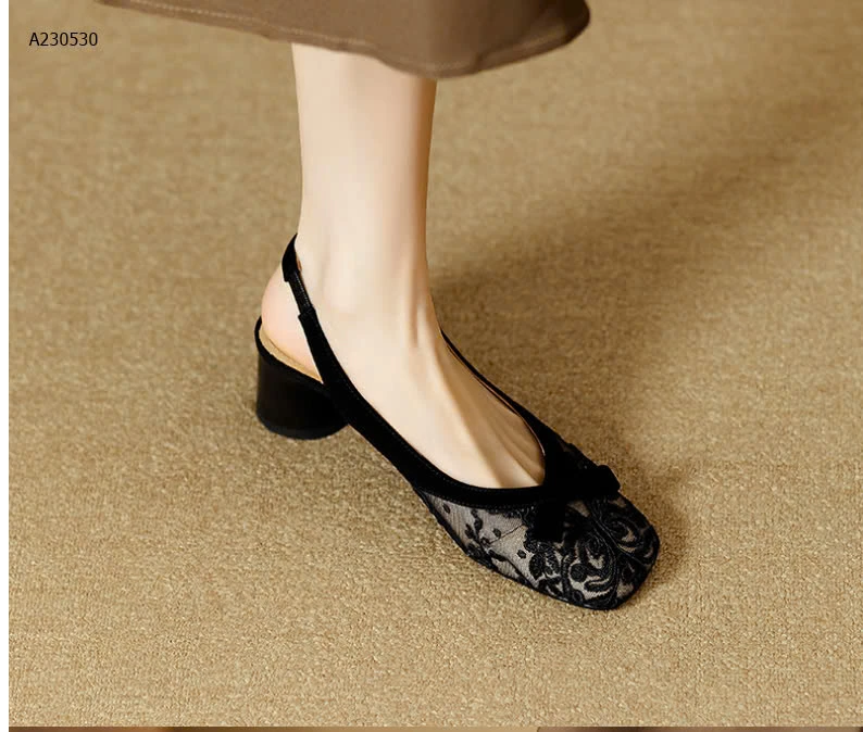 GIÀY SANDAL LƯỚI NƠ CHO NỮ  - sỉ 180k