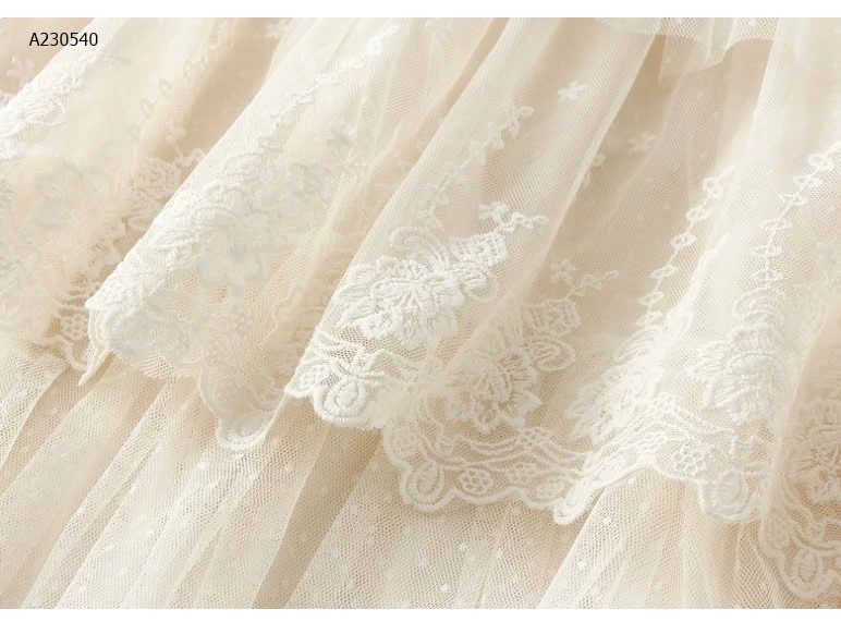 CHÂN VÁY REN TẦNG ANGLE- sỉ 180k