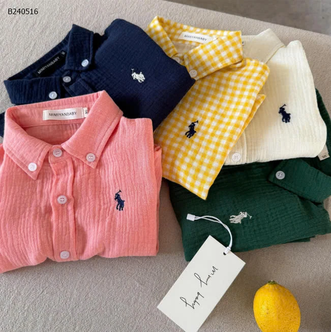 SƠ MI CỘC TAY THÊU HOẠ TIẾT - sỉ 100k