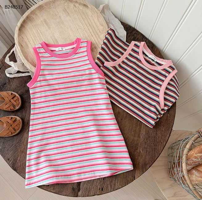 VÁY KẺ SÁT NÁCH BÉ  - sỉ 104k