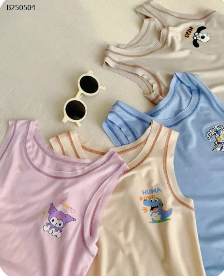 ÁO BA LỖ HOẠT HÌNH-Sỉ 70k