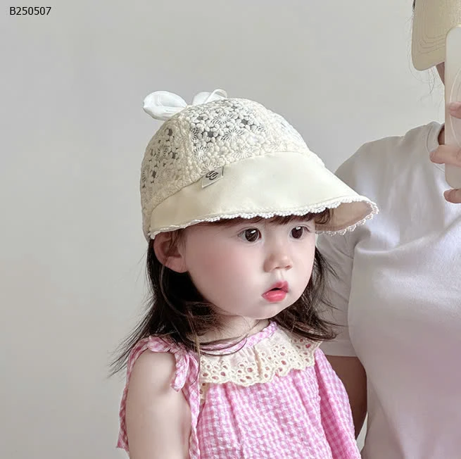mũ đẹp, vừa ren lại có nơ bé gái -Sỉ 76k