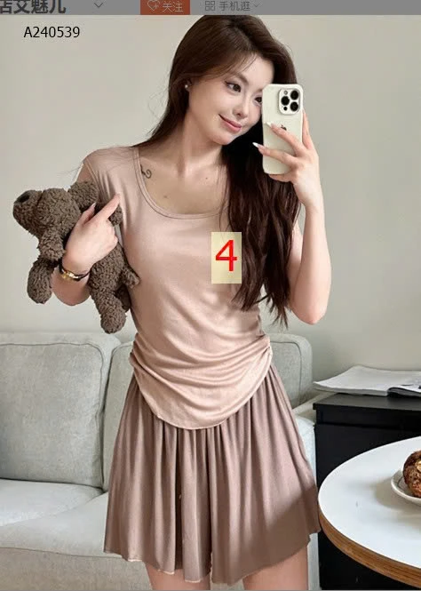 ÁO NỮ KÈM LỚP LÓT- sỉ 183k