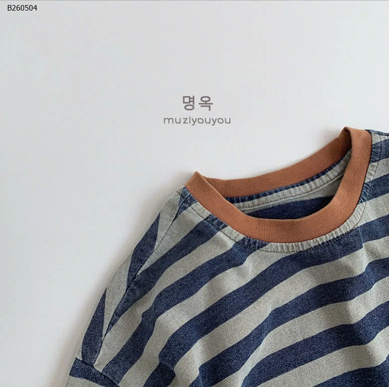 ÁO THUN KẺ NGANG BT-Sỉ 138k