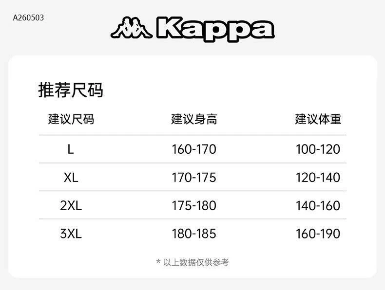 sét 5 quần sip cotton auth KAPPA - sỉ 250k/set 5c như hình