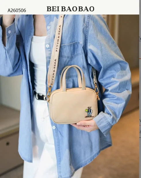 TÚI XÁCH GẤU BEIBAOBAO DÁNG VUÔNG - sỉ 160k