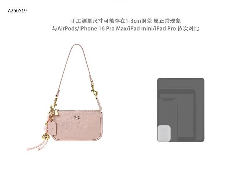 TÚI KẸP NÁCH SANG CHẢNH HÃNG CHIO'2ND - sỉ 229k