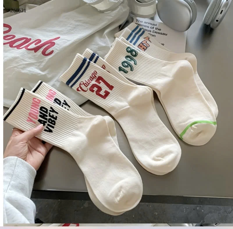  SET 5Đ TẤT THỂ THAO - sỉ 90k/set 5 đôi