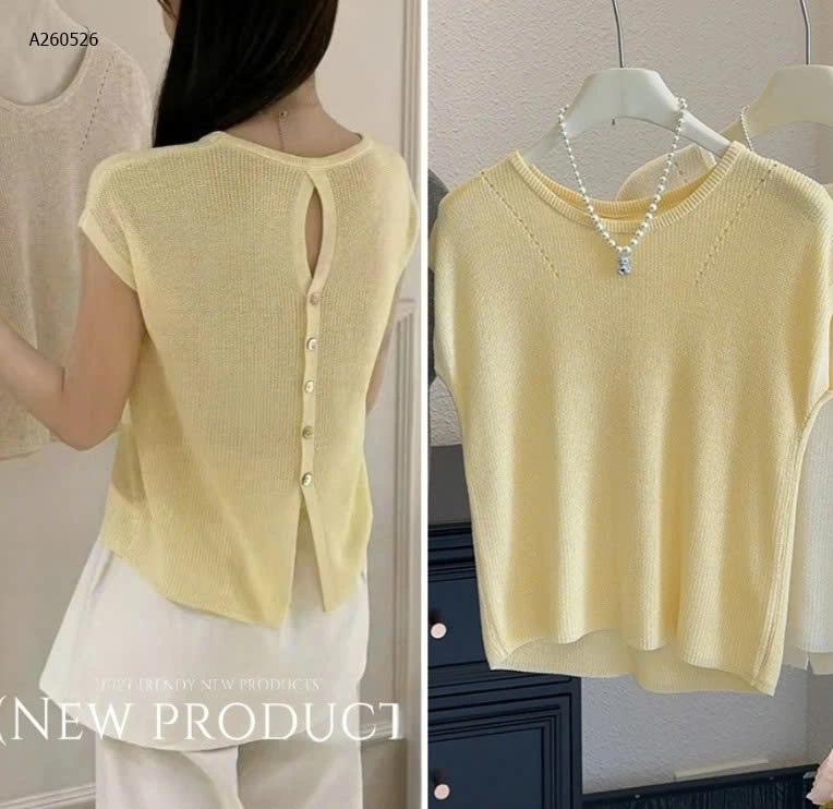 ÁO NỮ CỔ TRÒN - sỉ 153k