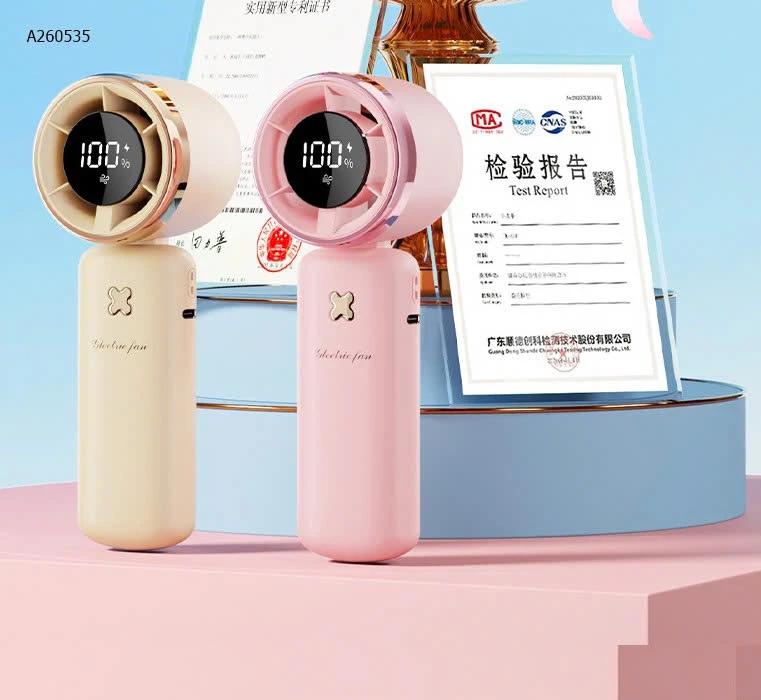 Quạt cầm tay tích điện sang đẹp xịn - sỉ 140k