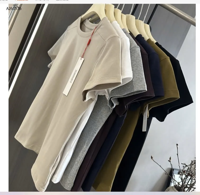 ÁO THUN CỔ TRÒN QC- sỉ 120k