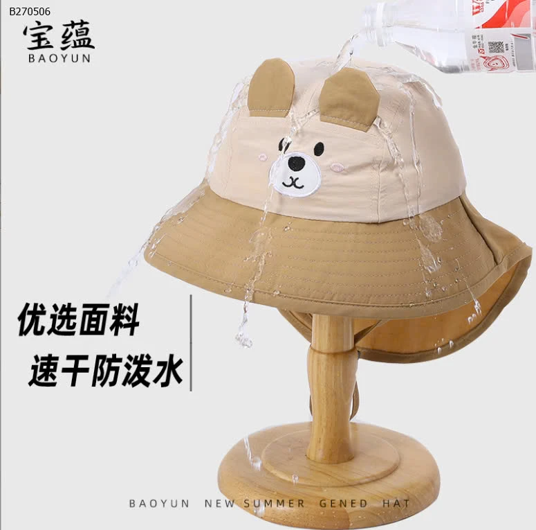 MŨ CHỐNG NẮNG DỄ THƯƠNG CHO BÉ-sỉ 82k