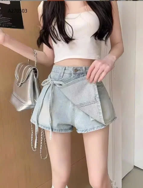 QUẦN SHORT GIẢ VÁY NỮ - sỉ 129k