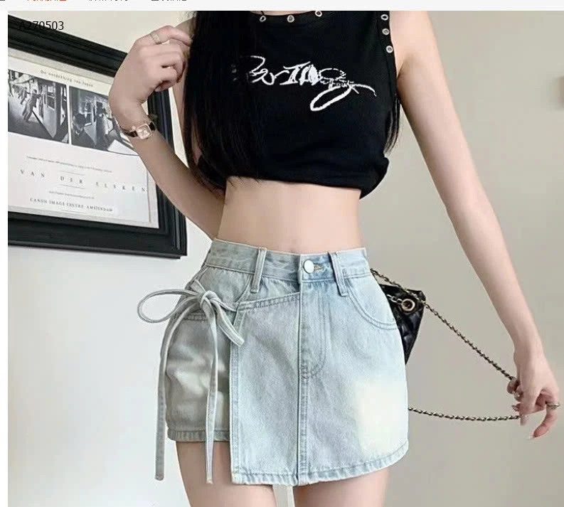 QUẦN SHORT GIẢ VÁY NỮ - sỉ 129k