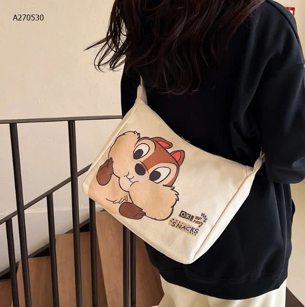 TÚI VẢI ĐEO VAI -Sỉ 62k