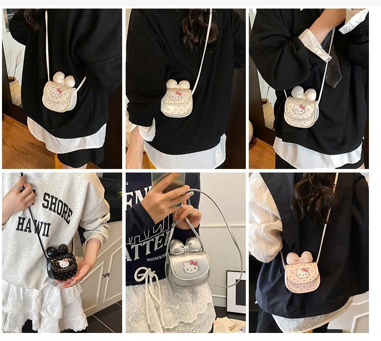 TÚI ĐEO CHÉO HELLO KITTY-Sỉ 89k