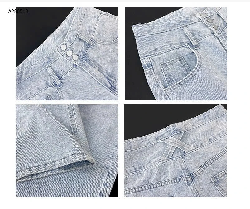 QUẦN JEANS NỮ DÁNG SUÔNG  - sỉ 130k