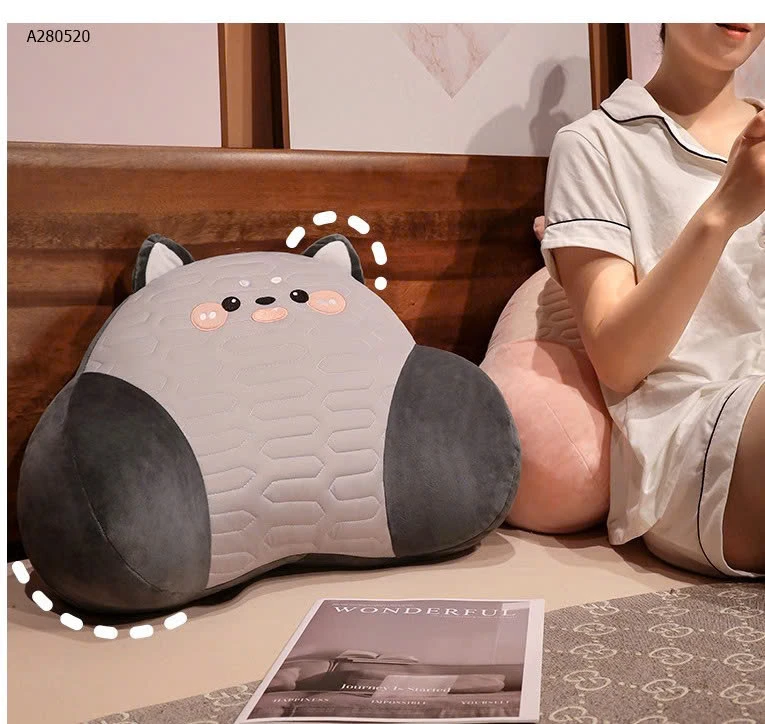GỐI TỰA LƯNG HÌNH THÚ CUTE  - sỉ 125k