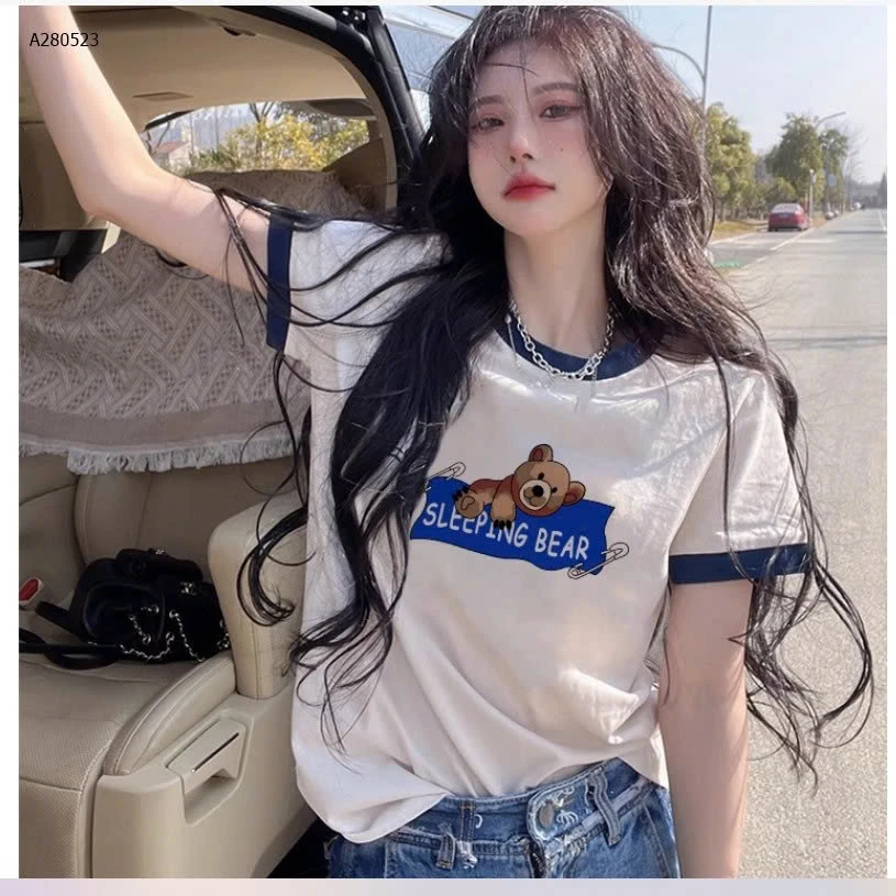 ÁO PHÔNG TRẮNG PHỐI VIỀN QC  - sỉ 107k