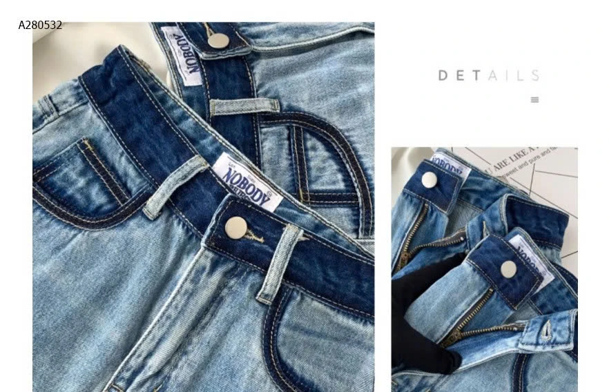 QUẦN JEAN NGỐ SUÔNG- sỉ 156k