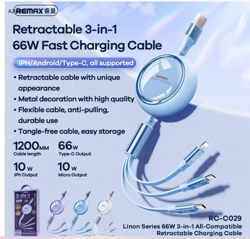 Cáp sạc nhà Remax  - sỉ 134k