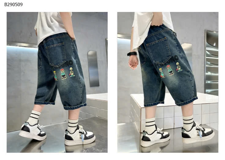  QUẦN SOOC JEAN BÉ TRAI-Sỉ 95k