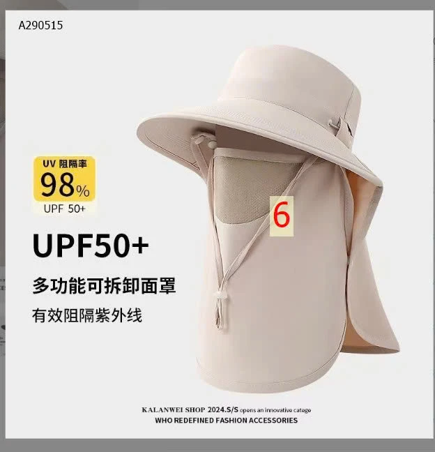 MŨ KHẨU TRANG CHỐNG NẮNG CHO NAM NỮ  - sỉ 66k