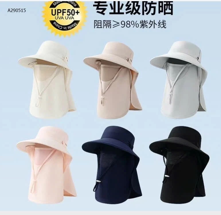 MŨ KHẨU TRANG CHỐNG NẮNG CHO NAM NỮ  - sỉ 66k