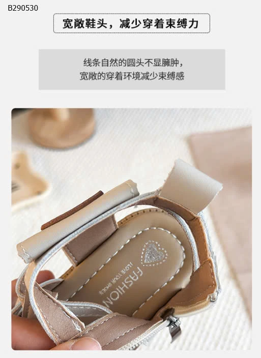 Sandal thời trang – điểm nhấn cho outfit của bé- sỉ sz 26-30: 130k sz 31-36: 139k