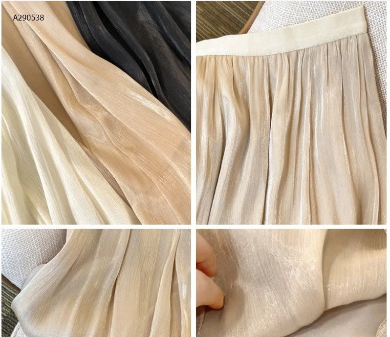 CHÂN VÁY LỤA CẠP CHUN - sỉ 119k