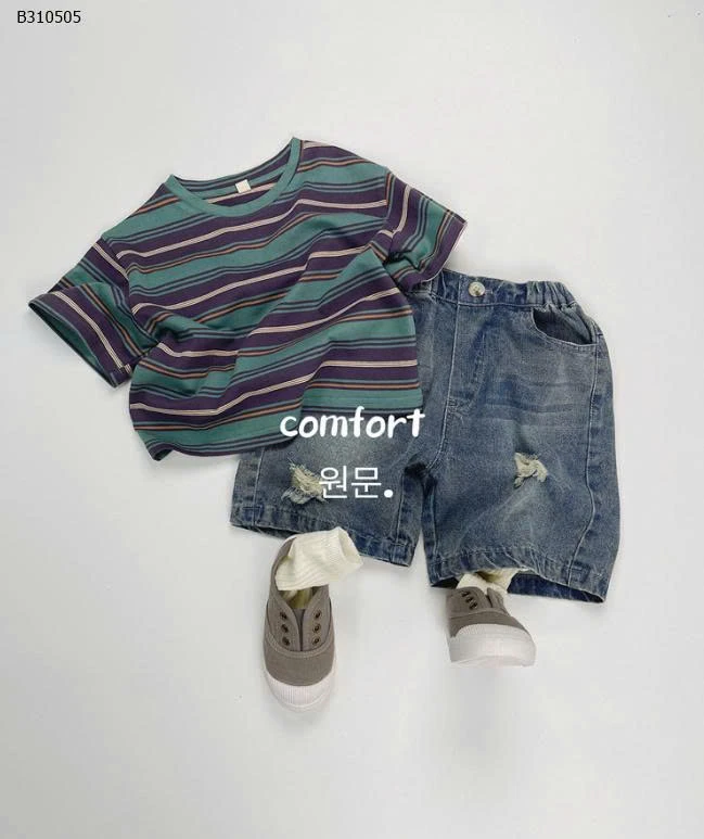 QUẦN SHORT JEAN CHO BÉ TRAI-Sỉ 169k